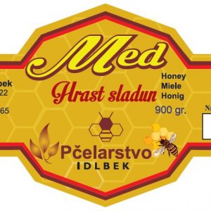 Medun hrasta sladuna 900 gr
